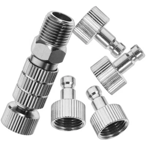Airbrush Verbinder Set Schlauch Adapter Fitting Ersatz Schnellverschluss - Bild 1 von 12