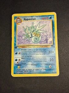 ÉDITION 1 Carte Pokémon Hypocéan Wizards Fossile Français - Picture 1 of 10