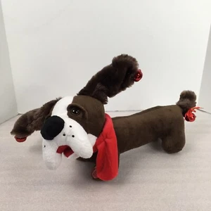 Dan Dee Dancing Wiener perro rojo campanas de Navidad luces cantando orejas flop - Imagen 1 de 6