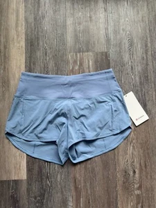 Lululemon Speed Up High-Rise Lined Short 2.5", BLWL, NWT, Size 8 - Picture 1 of 4