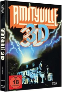 Mediabook Amityville III 3-D The Demon Cover F Meg Ryan Limited Blu-ray DVD New - Picture 1 of 1