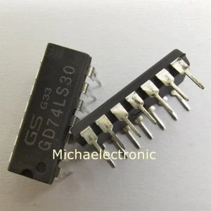 10pieces GD74LS30 Genuine NEW GS DIP-14 - Picture 1 of 6