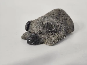 Sandicast sleeping dog figurine by Sandra Brue - Bild 1 von 8