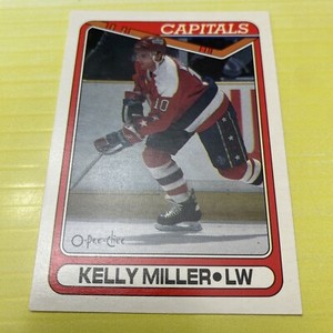 Kelly Miller             -  O-pee-chee - #81   -90/91 --  Carte de hockey