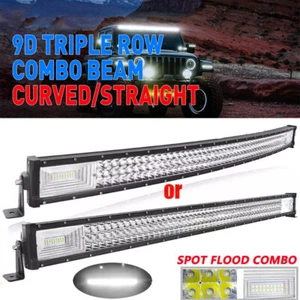 LED Work Light Bar Flood Spot Lights Driving Lamp Offroad Car Truck ATV SUV 12V# - Picture 1 of 19