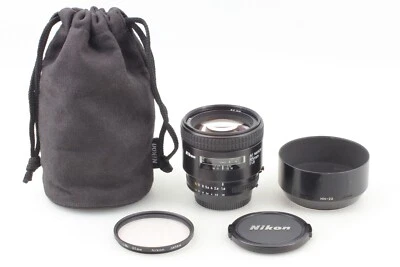 Tested [MINT w/ Case & Hood] Nikon AF Nikkor 85mm f/1.8 Portrait Lens From JAPAN - Image 1 of 4