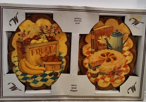 Rustic Wintermute Vintage Country Wood Plaques Farmhouse Decor/ Wall Hanging NEW - Picture 1 of 6