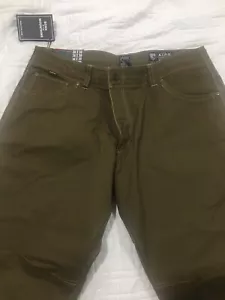 Kuhl Rydr Pants Euro Twill Dark Khaki Men's Size 38x30 New W/ Tag Full Seat - Picture 1 of 20