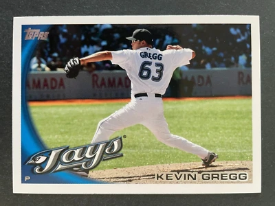 Kevin GREGG 2010 Topps Update Series Baseball #US-218 Toronto Blue Jays - Image 1 of 2