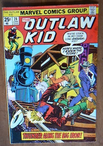 THE OUTLAW KID #28 - JUNE 1975 - MARVEL COMICS GROUP - VERY GOOD - Picture 1 of 6