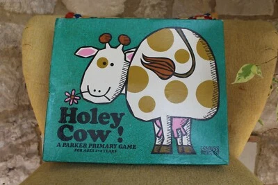 Vintage Rare Parker Holey Cow ! Game 1970. Complete - Image 1 of 4