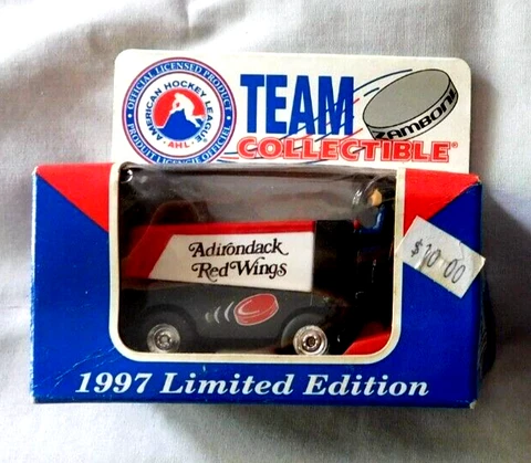 1997 AHL Adirondack Red Wings Zamboni - White Rose Collectibles MIB Cover