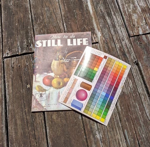 VTG How to do Still Life Painting Book L Franks & a Permanent Pigments Oil Guide - Imagen 1 de 9