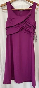 240026 Mujer M ATHLETA 221773 Fucsia Elastizado Poli Tanque Vestido Estante Sujetador Nuevo con Etiquetas - Imagen 1 de 4