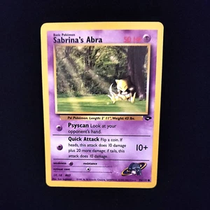 Pokémon TCG Sabrina's Abra Gym Challenge 94 Regular Unlimited Common - Picture 1 of 2