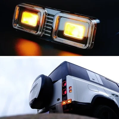 LED Rear Bumper Lamp Brake Light Assembly For Land Rover New Defender 2020-2024 - Image 1 of 4