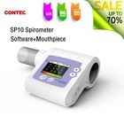 SP10 Digitales Spirometer Lungenatmungsdiagnosegerät Spirometrie + PC-Software