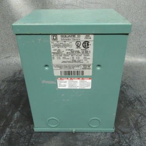 SQUARE D TRANSFORMER C1.5S1FY KVA: 1.5 240X480 VAC 120/240 V *WARRANTY INCLUDED* - Picture 1 of 3