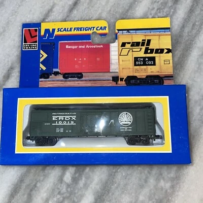 Life-Like N Scale 7303 50' Reefer Eastern States Feed Exchange ERDX #10019 - Image 1 of 3