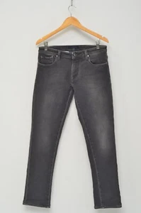 Jacob Cohen Luxury Men's Grey Stretch Denim Jeans Size 33 Slim Made in Italy - Picture 1 of 14