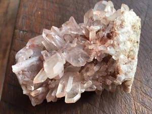 Pink Faden Quartz Cluster - Picture 1 of 12