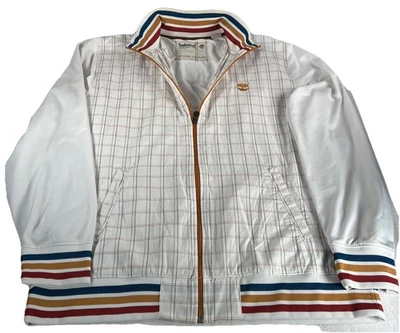 Chaqueta de golf Timberland acolchada de colección para hombre talla XLTG multicolor cremallera completa usada en excelente estado Foto 1 de 4