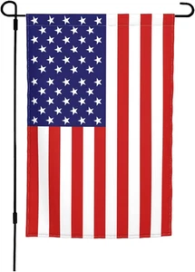 Outdoor 12x18 Zoll doppelseitige amerikanische Gartenflagge amerikanische 4. Juli Decora - Bild 1 von 12