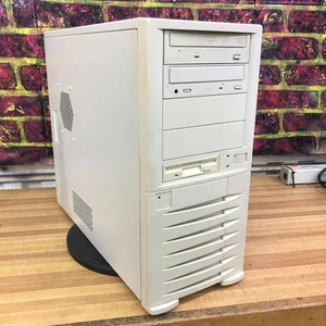 Classic Custom Beige ATX PC DOS Gaming Computer Untested (For Restore Project) - Picture 1 of 19