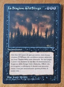 SEASON OF THE WITCH - ITALIAN DARK - MAGIC THE GATHERING MTG WOTC - LP+ - Picture 1 of 2