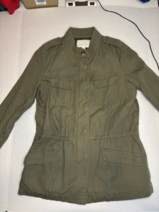 Chaqueta utilitaria BINGE para mujer con cremallera completa talla pequeña militar multi bolsillo informal - Imagen 1 de 11
