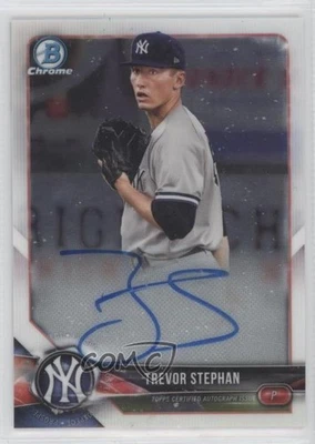 2018 Bowman Chrome Prospect Auto Trevor Stephan #BCPA-TS Auto - Image 1 of 2