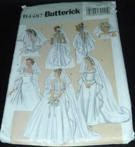 Braut Viktorianischer Schleier 7 Versionen Klassisches Hochzeitskostüm Schnittmuster Einheitsgröße - Bild 1 von 3