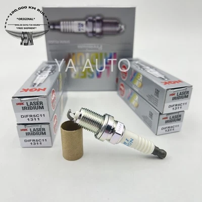 4xBujía NGK 1311 DIFR5C11 para MITSUBISHI OUTLANDER 2011-2013 2,4 L L4 Foto 1 de 2