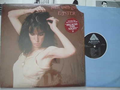 PATTI SMITH Easter ARISTA AB 4171 Original vinyl LP in shrink w/hype springsteen - Image 1 of 4