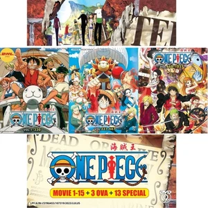 One Piece Box 1-3 Vol.1-1027 & One Piece Film: Movie 1-15 + 3 OVA + 13 Special - Picture 1 of 5