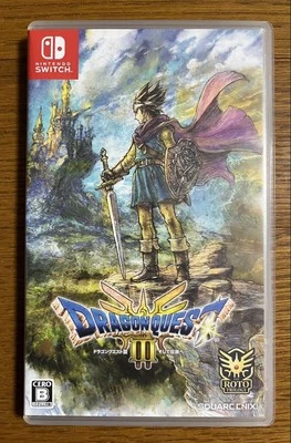 Dragon Quest III HD 2D Remake Switch Japan Roto Trilogy Square Enix New - Image 1 of 4