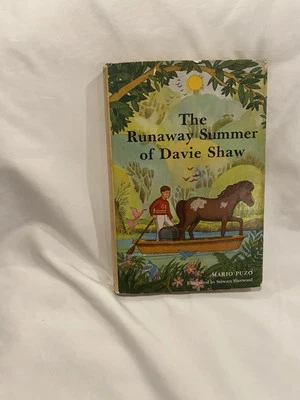 Mario Puzo The Runaway Summer of Davie Shaw 1st Edition Inscribed Acceptable - Изображение 1 из 4