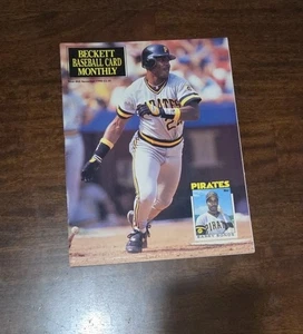 Beckett Baseball Card Mensile Novembre 1990 Edizione #68 Barry Bonds - Foto 1 di 2
