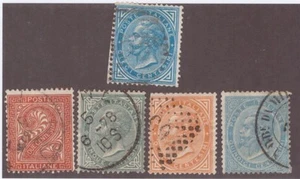 Italy Scott# 25-27 watermark 140 used - Picture 1 of 1