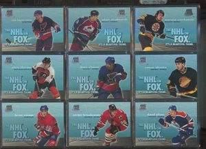 1995-96 SkyBox Impact NHL On Fox Complete Set 1-18 - Picture 1 of 4