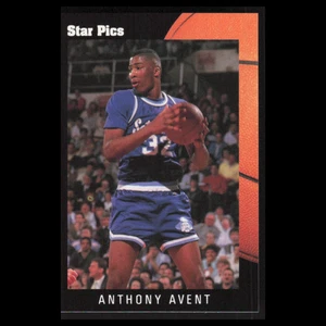 Anthony Avent #24 1991 Star Pics Seton Hall Pirates Basketball Card NBA NM - Picture 1 of 3
