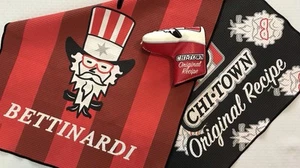 Bettinardi ~PAQUETE~ Coronel Wizard’s Dinner Deal Chi-Town Putter Headcover Toalla - Imagen 1 de 13