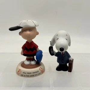 Hallmark Snoopy & Charlie Brown Two (2) Porcelain Figures! - Picture 1 of 16
