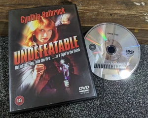 Undefeatable (DVD 1993) Vintage Martial Arts Action ~ Cynthia Rothrock - Picture 1 of 2