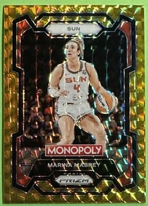 2024 Prizm Monopoly WNBA Marina Mabrey #29 Gold Prizm /49 - Picture 1 of 3