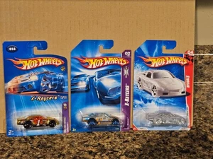 Hot Wheels Lot of 3 Stockar Stock Car Variation Racecar X-Raycers Yellow 2005 - Picture 1 of 3