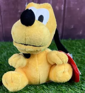 Disney Store Bobblehead Wobbler Pluto Dog Wobbly Stuffed Animal 6" Plush Toy - Picture 1 of 12