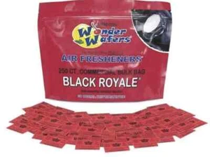 Wonder Wafers 250 Count Unwrapped Air Fresheners Black Royale - Picture 1 of 1
