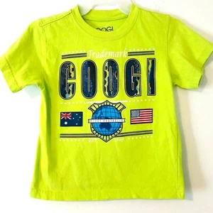 T-shirt verde COOGI ragazzo taglia 7 manica corta - Foto 1 di 5