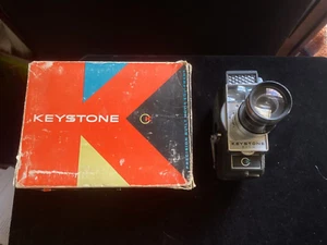 Vintage Keystone K-7 Deluxe Electric Eye Zoom 8 MM Camera with original box - Picture 1 of 6